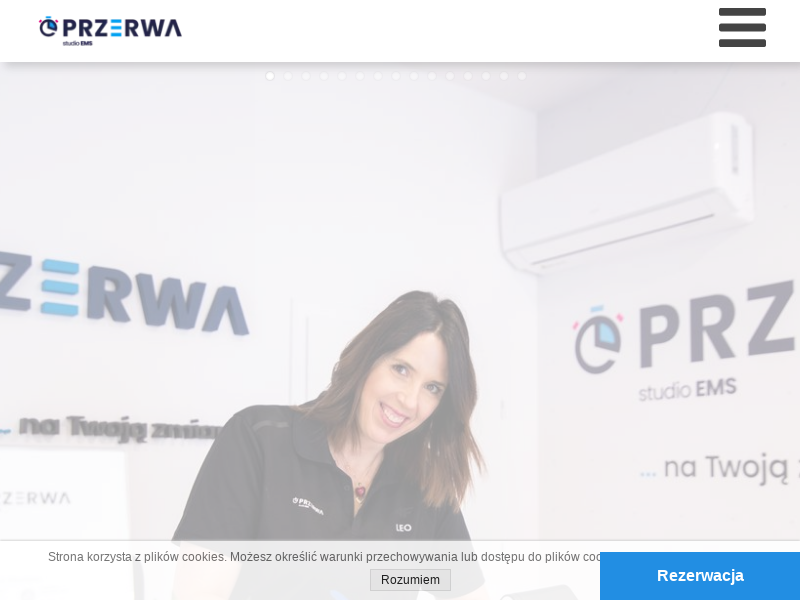 PRZERWA - Studio EMS - treningi personalne